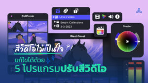 สีวิดีโอไม่เป็นใจ แก้ไขได้ด้วย 5 โปรแกรมปรับสีวิดีโอ